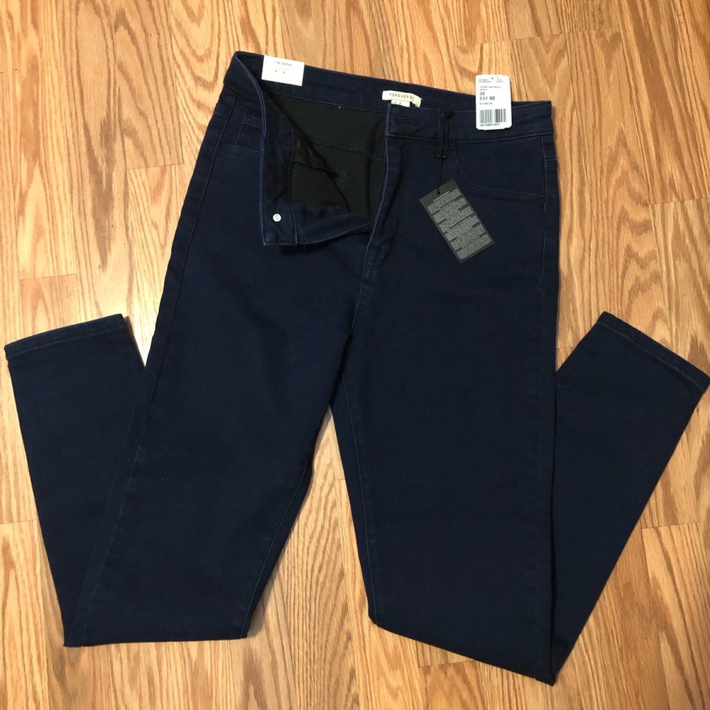 NWT dark wash denim
